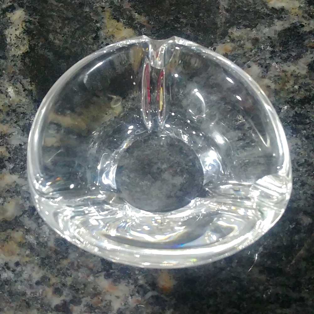 Daum France Crystal Mini Indivodual Ashtray